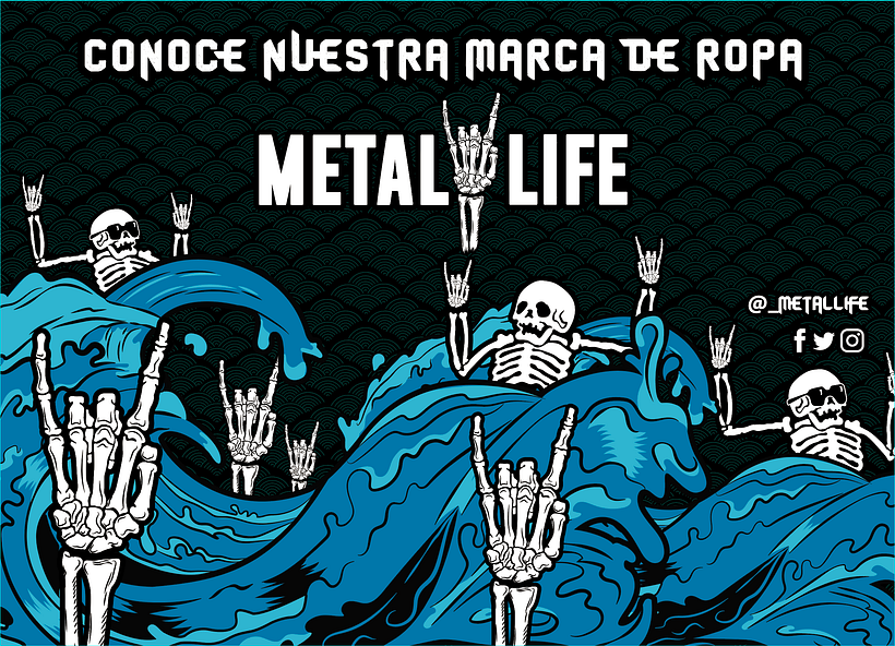 Directora de Arte para Metal Life 7