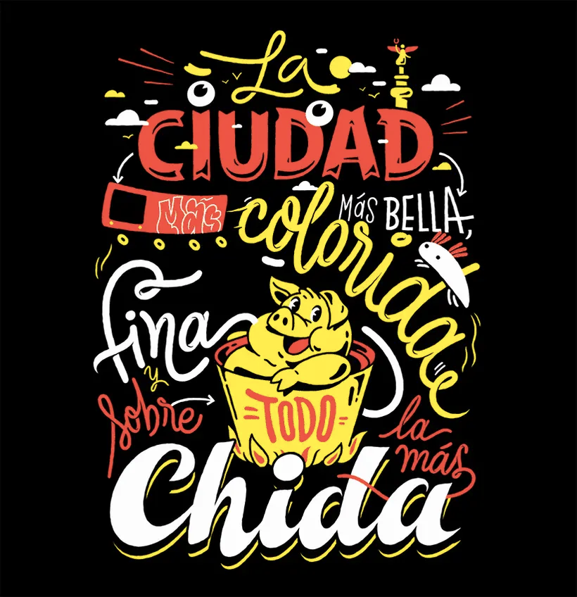 Proyecto Chilangolandia. Typewear