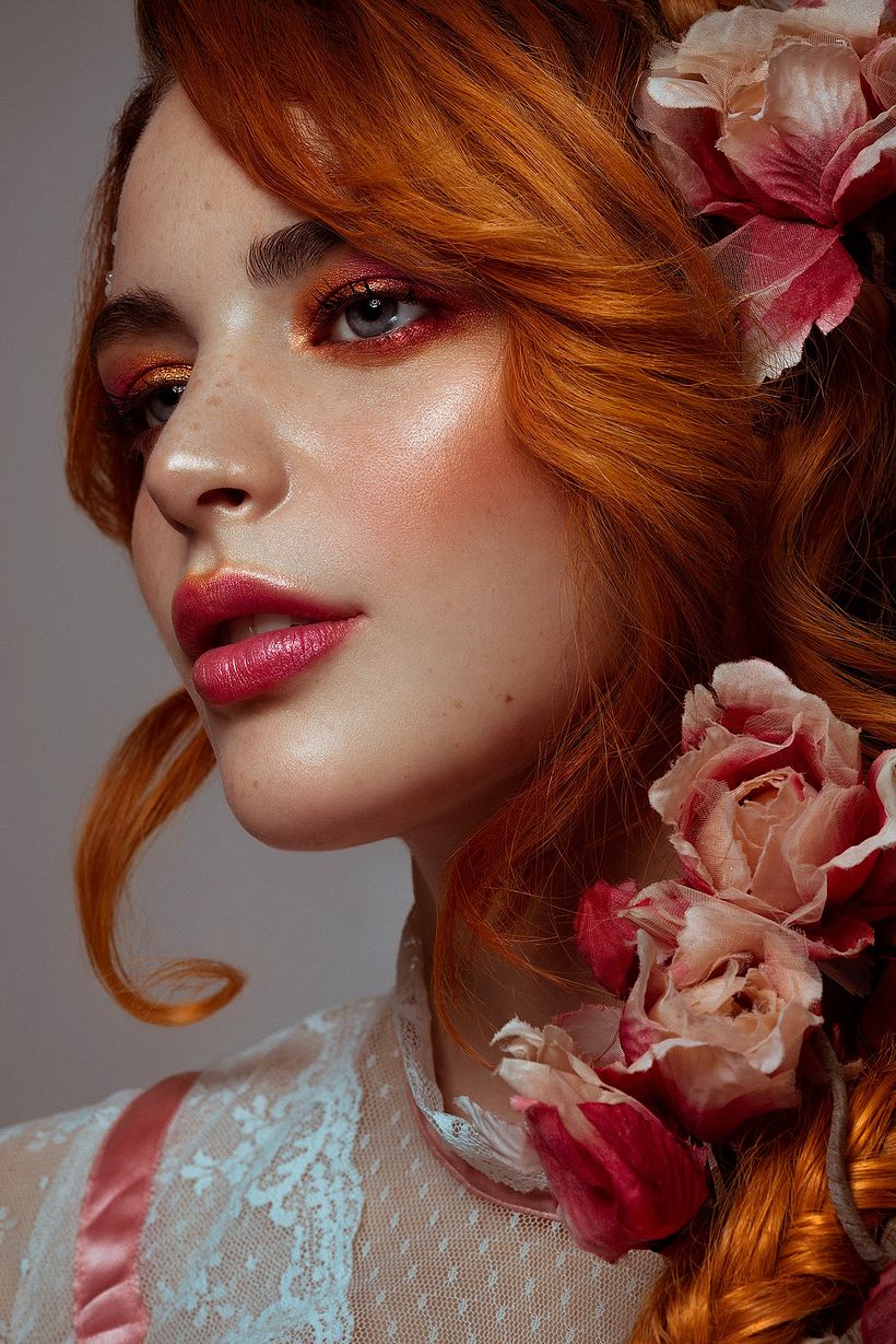 Modelo: Sara Vela // Maquillaje: Serpiente muah
