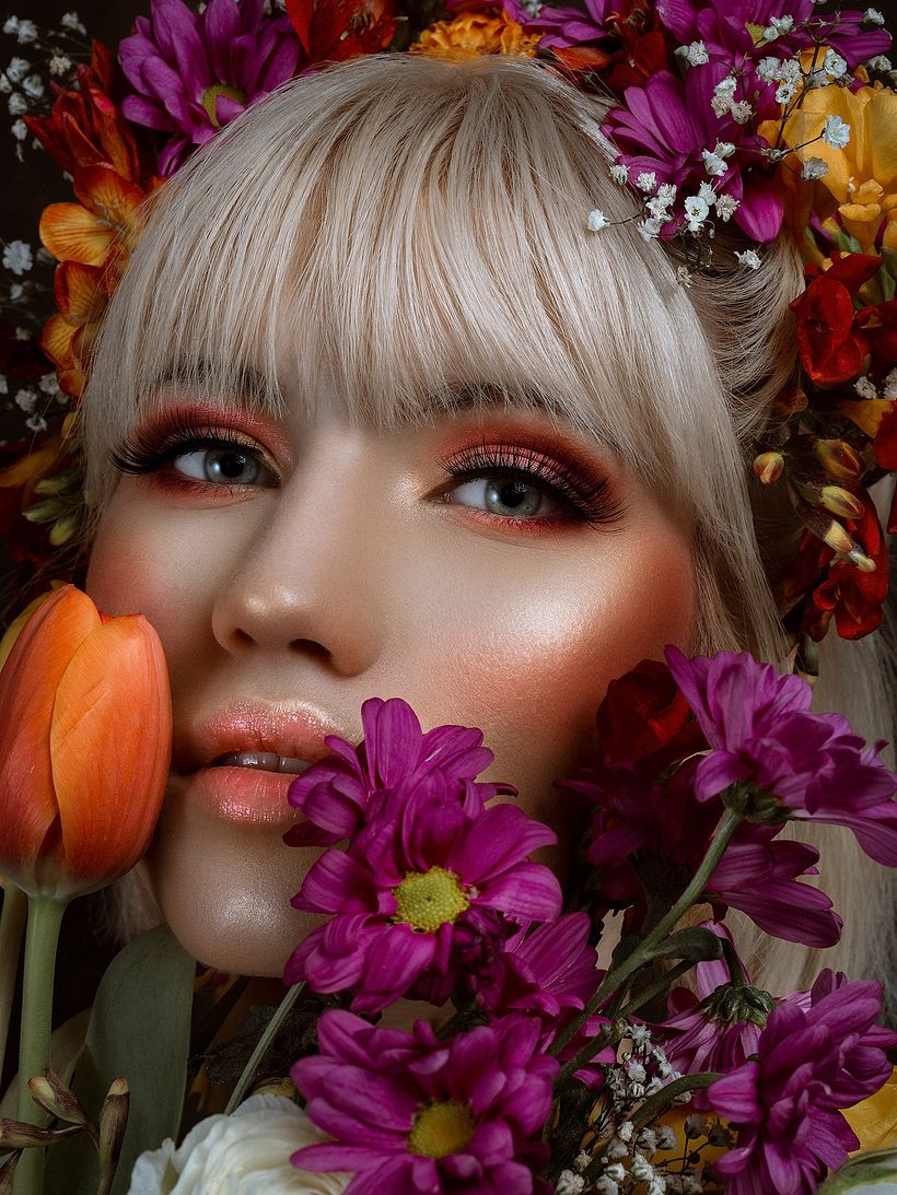 Modelo: Yamila Giese Maquillaje: Habana Makeup Estilismo: Rebeca Saray Fotografía y retoque: Rebeca Saray con Pentax645Z y Br