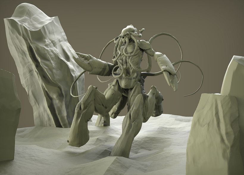 Mi Proyecto del curso: Escultura digital de criaturas fantásticas con ZBrush 0