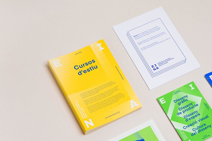 Graphic Communication Campaign for Eina Design University 0