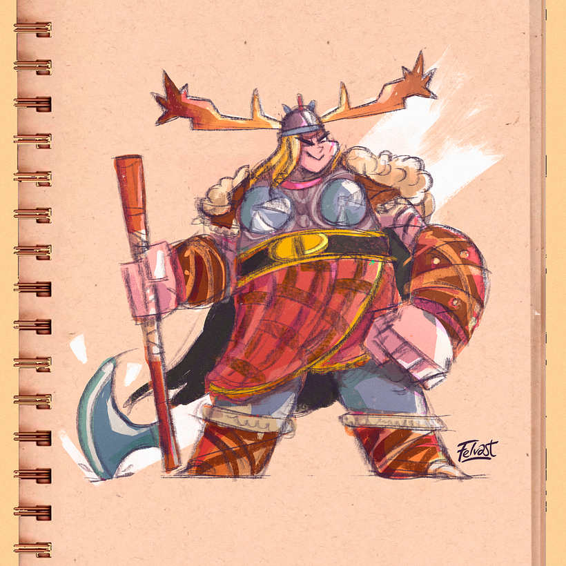 A senhora do machado