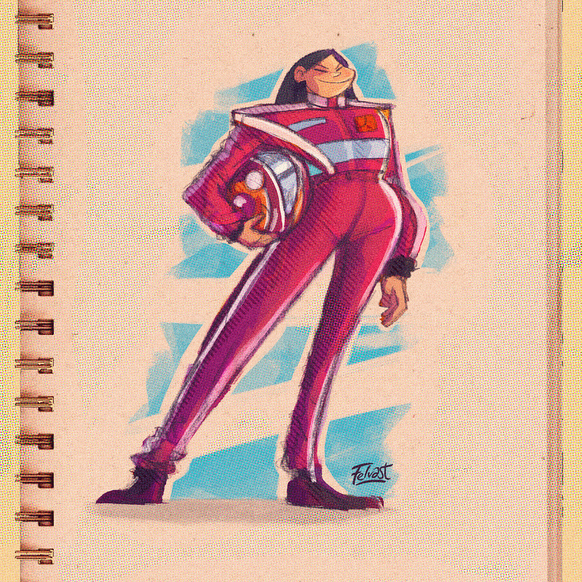 A corrida de velocidade