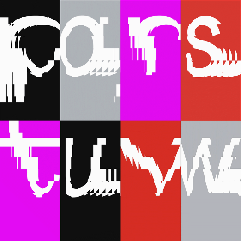 Mirrory Font. Mi Proyecto del curso: Diseño tipográfico experimental con Processing 3