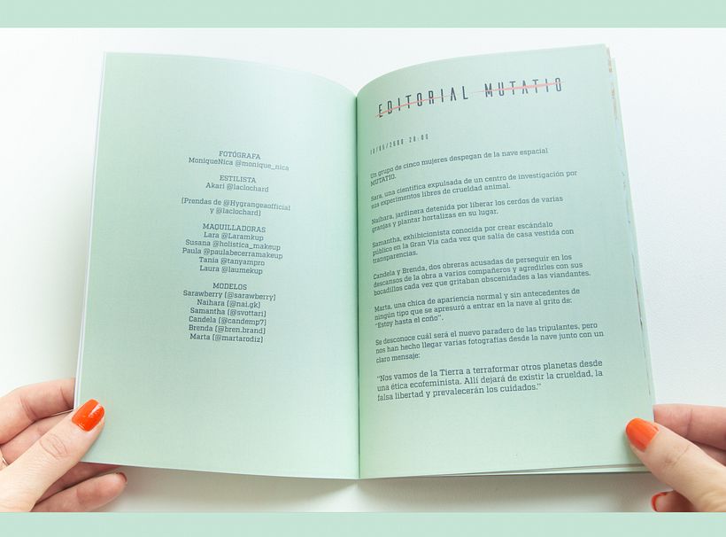 Editorial y Fanzine Mutatio. 8