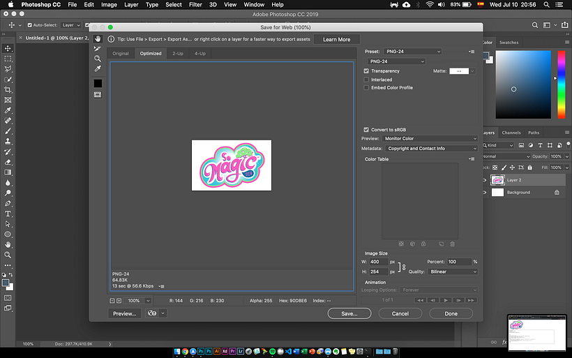 Photohop en Mac: Imagenes pixeladas. 2