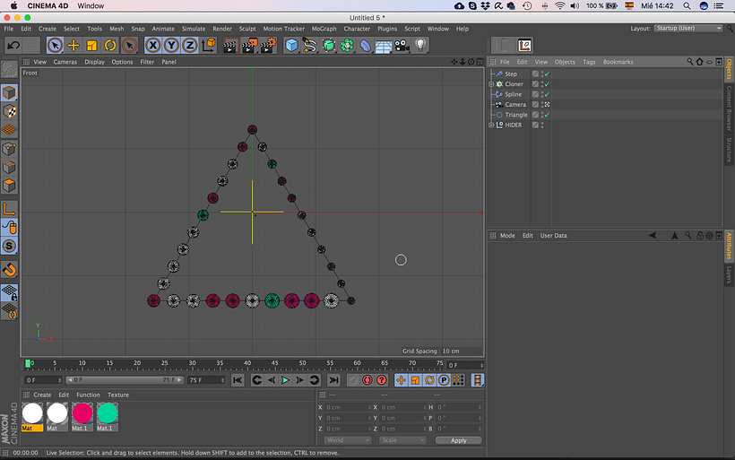 Spline / Step 1