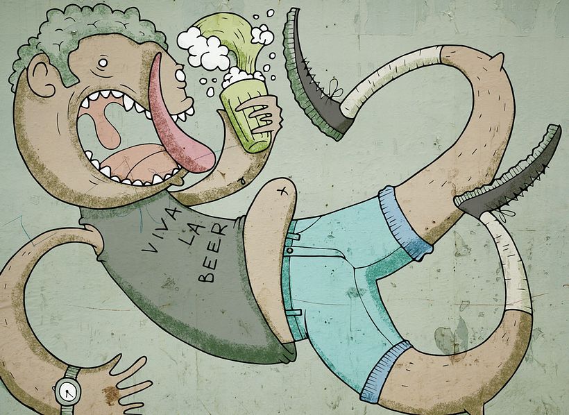 Mi Proyecto del curso: Ilustración de personajes con estilo - Ilustración tradicional