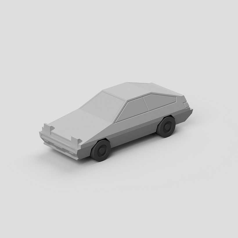 Low Poly Car Collection 0