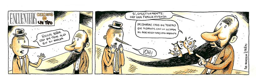 Concurso de guion de una tira cómica de Liniers 1