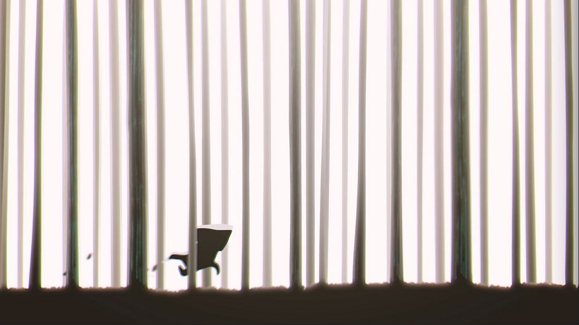 Then in After Effects I made some color adjustments and blurred the entire piece.