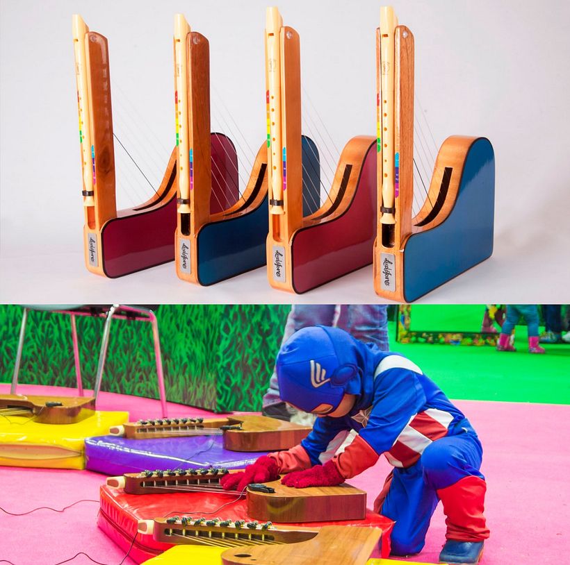 LUDÓFONO - Instrumento Musical para Niños / Proyecto ganador de Innovadores de América, Misión Impacto y Profesión Líder. Shark Tank canal Sony participación. 1