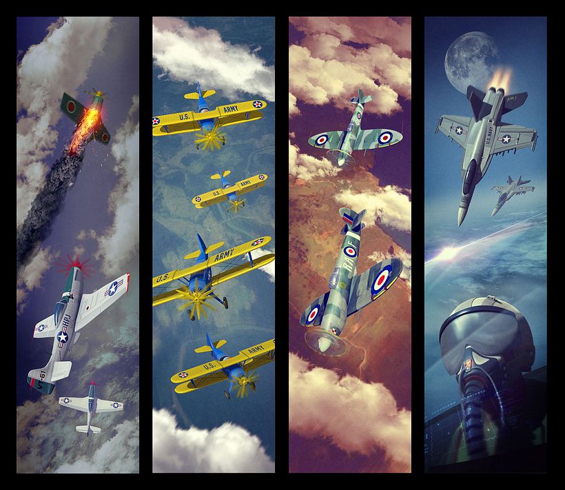 Good Luck Sock War Aircrafts -1