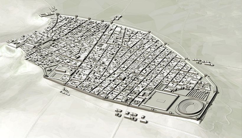 Pompeya antes de la erupción 3