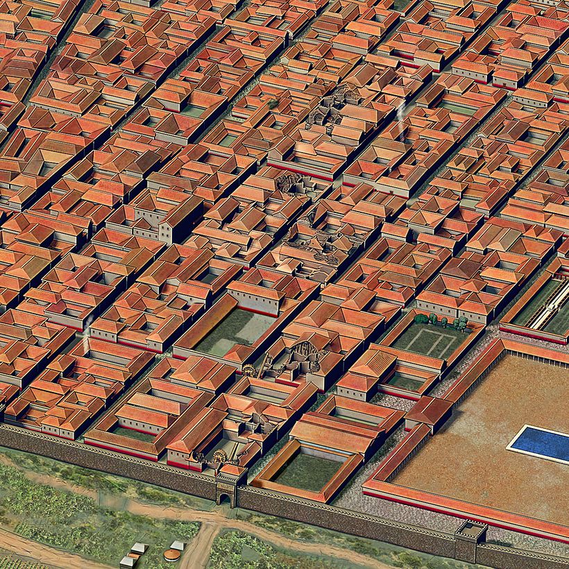 Pompeya antes de la erupción 2