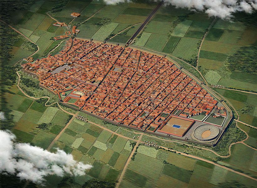 Pompeya antes de la erupción 0