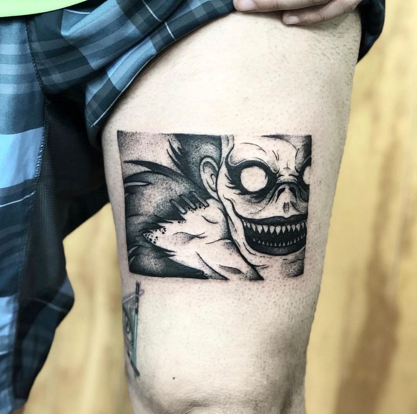 Anime y caricaturas en la piel. 0