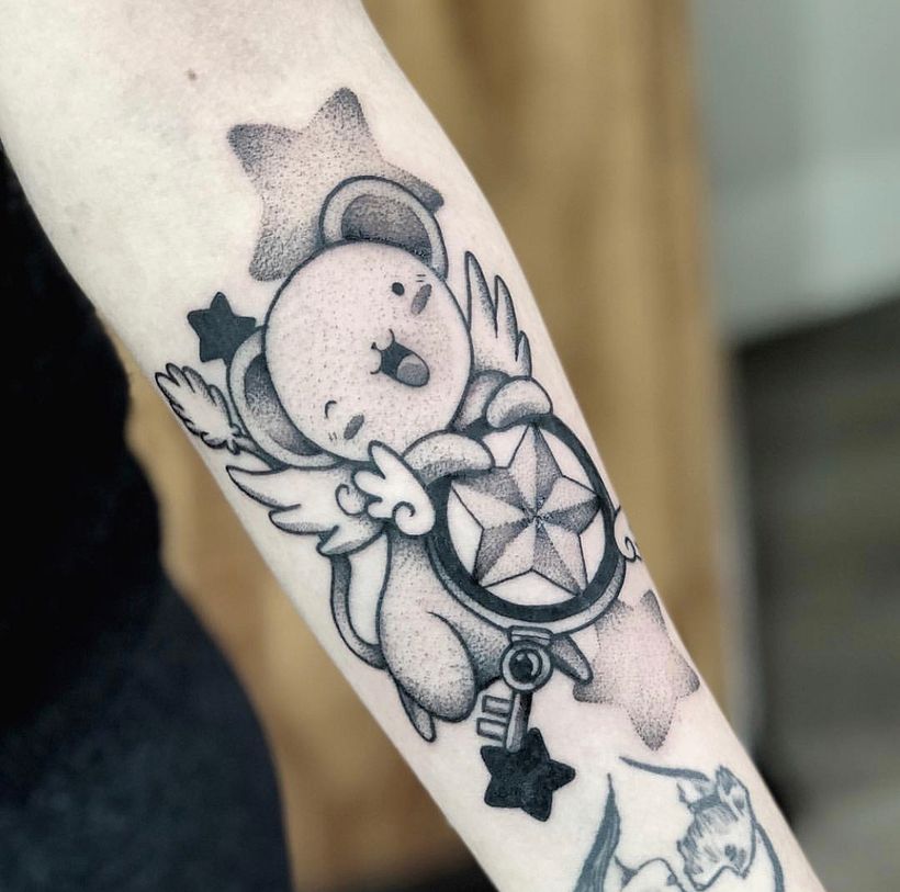 Anime y caricaturas en la piel. 7