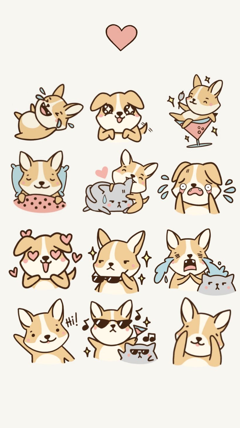 Diseño Stickers LINE -1