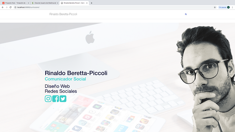 Mi Proyecto del curso: Creación de una web profesional con WordPress 0