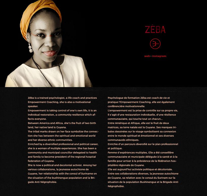 AFRONOMADNESS - Web Design