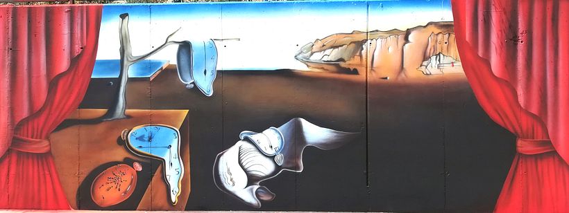 Mural 14x6 metros (Aerografía)