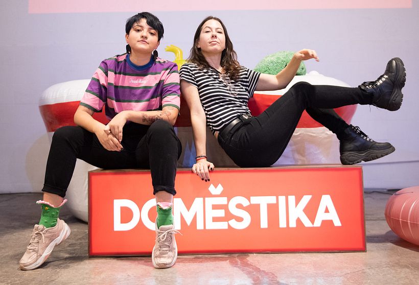 Mar Maremoto y Alejandra Lunik en los Desayunos Domestika