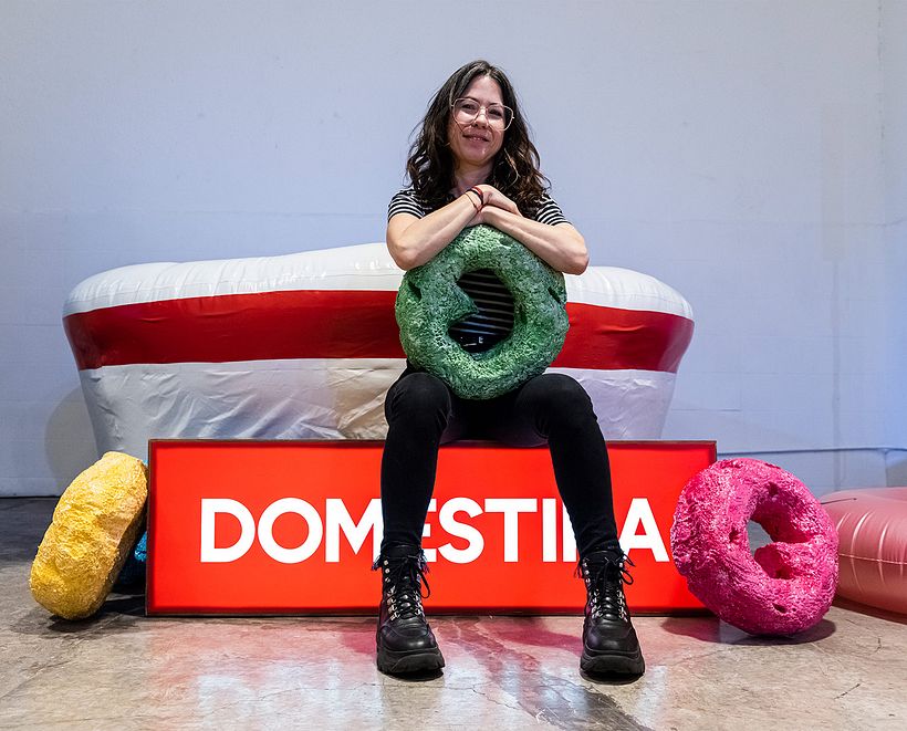 Alejandra Lunik en los Desayunos Domestika