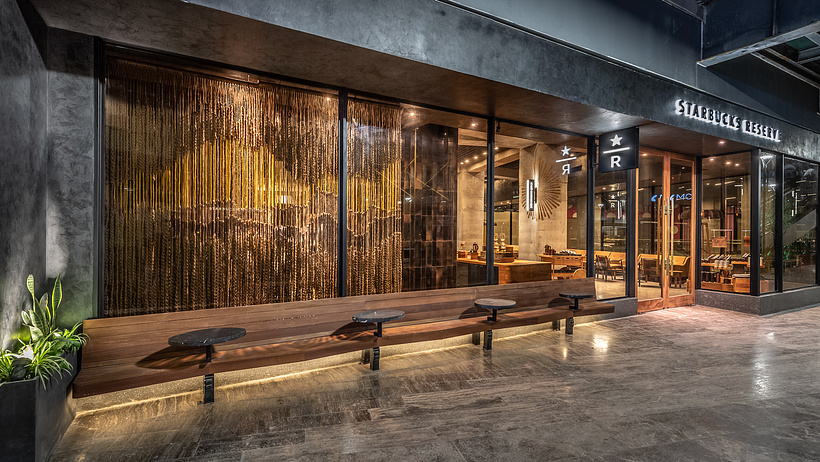 Arte Textil para Starbucks Reserve Monterrey  2