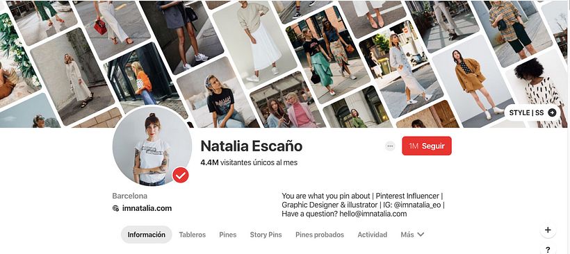 Perfil de Natalia Escaño en Pinterest