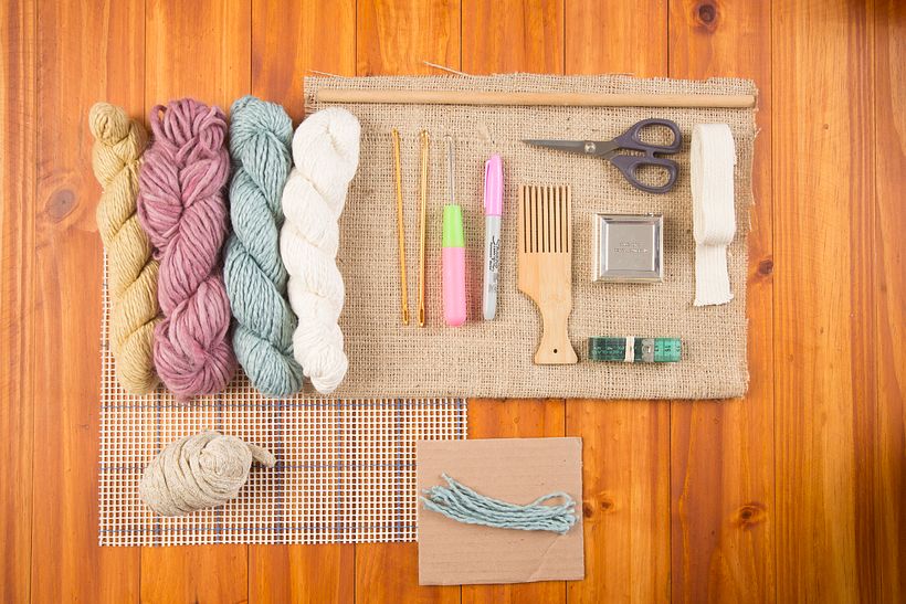 Materiales para latch hook
