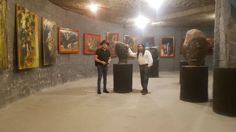 Pintor Ortega Maila- Sala de Exposición Templo del sol 18