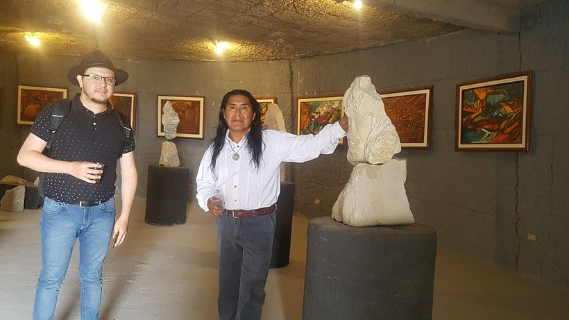 Pintor Ortega Maila- Sala de Exposición Templo del sol 19