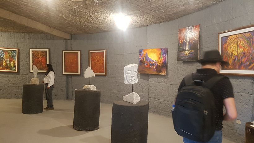 Pintor Ortega Maila- Sala de Exposición Templo del sol 21
