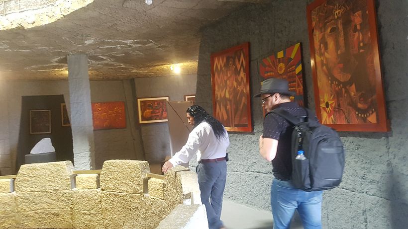 Pintor Ortega Maila- Sala de Exposición Templo del sol 23