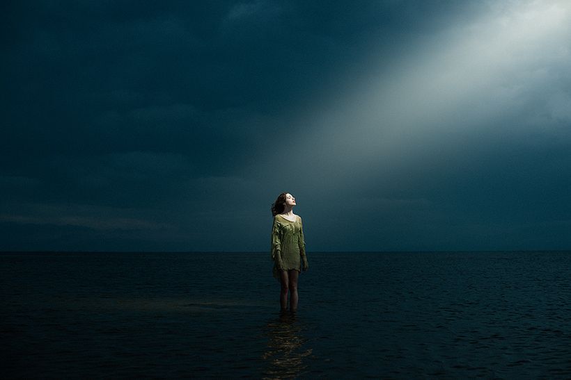 Fotografía de Ibai Acevedo con la técnica de luz fantasmal