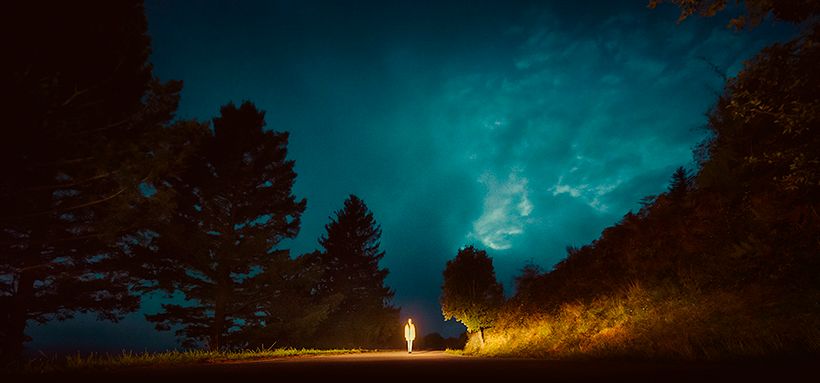 Fotografía de Ibai Acevedo con la técnica de luz fantasmal