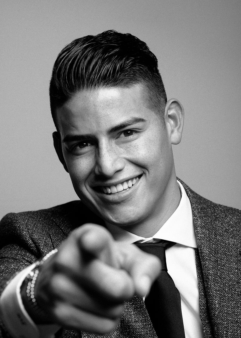 James Rodriguez/futbolista para Revista Bocas 0