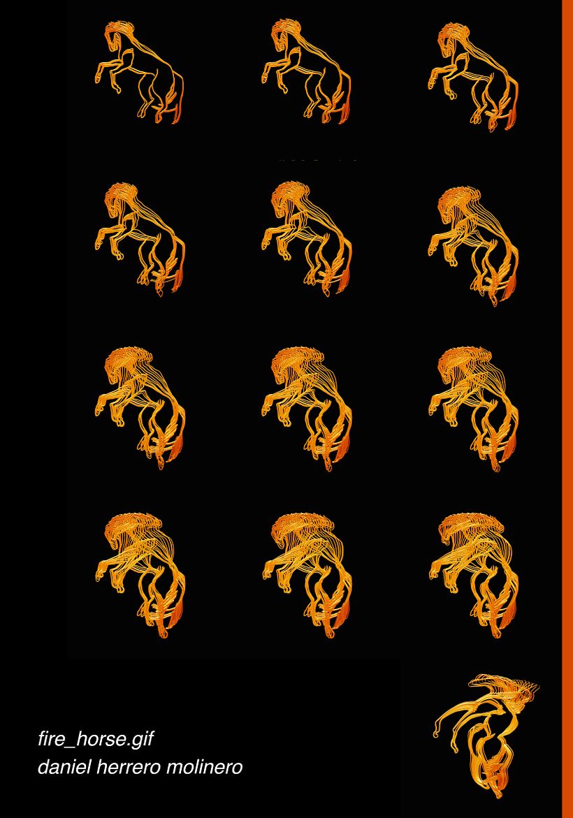 fire_horse 2D Animation (2019) 0