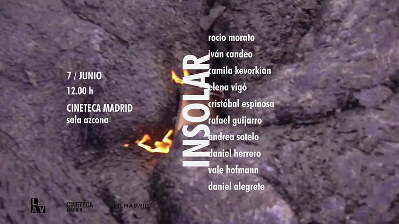 TRAILER: Insolar Screening at Cineteca Madrid (FILMADRID) 1