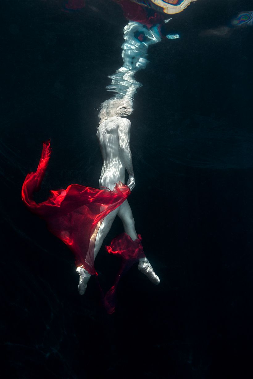 Fotografía de la serie 'Agua' de Isabel Muñoz.