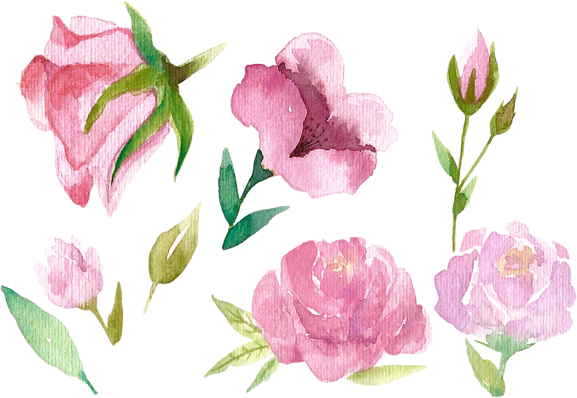 FLORES EN ACUARELA  7