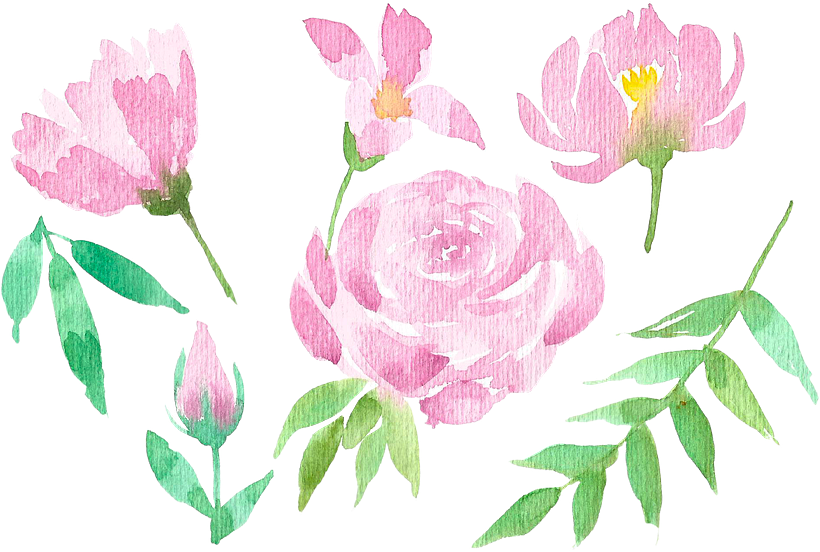 FLORES EN ACUARELA  8