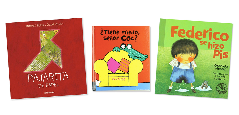 Ejemplos de libros para bebés o de primera infancia