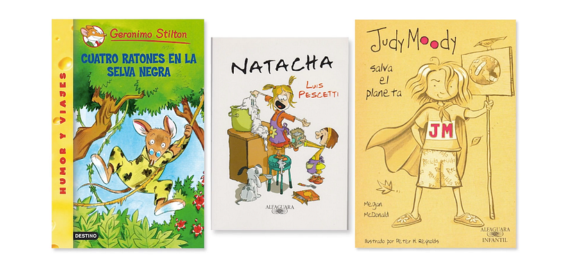 Ejemplos de libros de ficción comercial