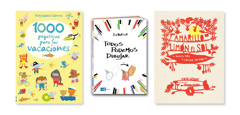 Ejemplos de libros de actividades