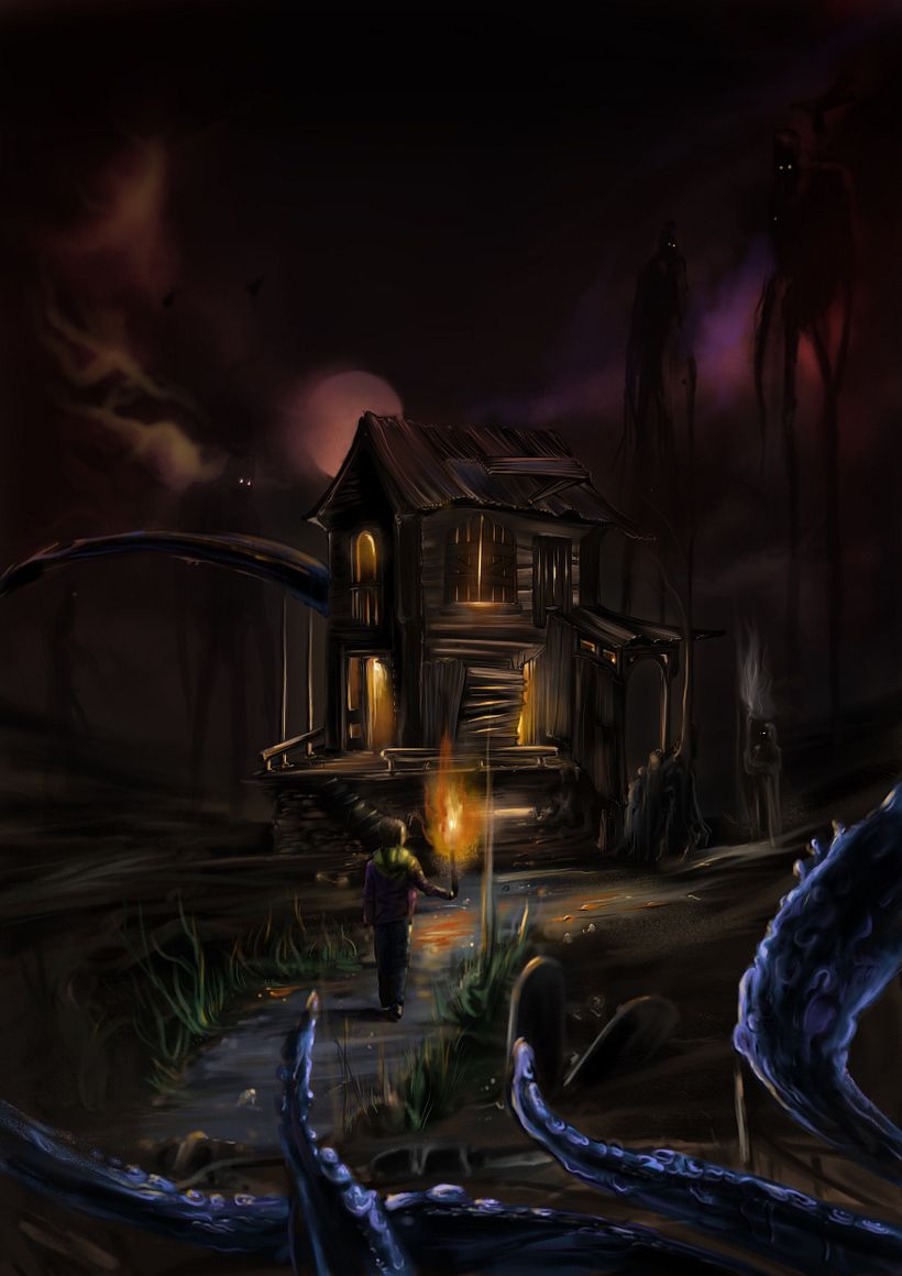 Afiche para festival Sarmiento Sangriento  0