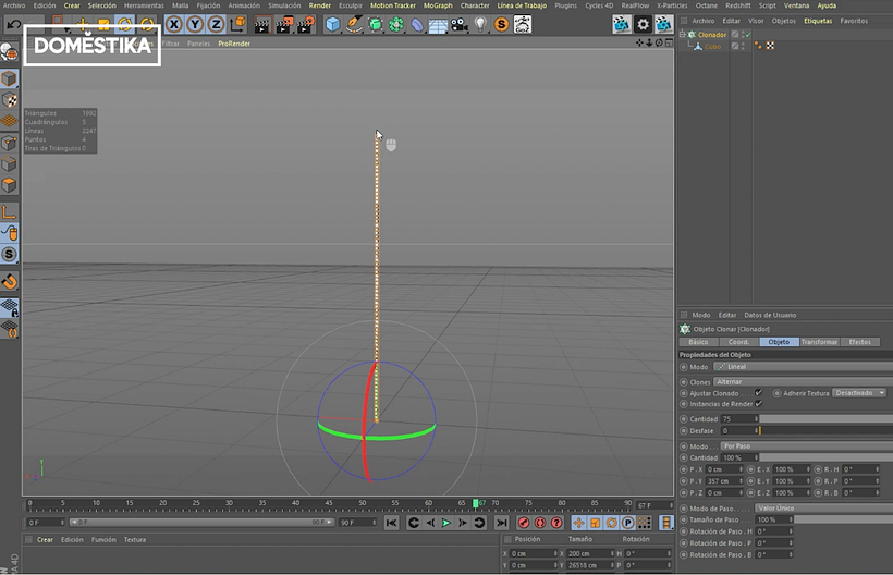 Modo: lineal