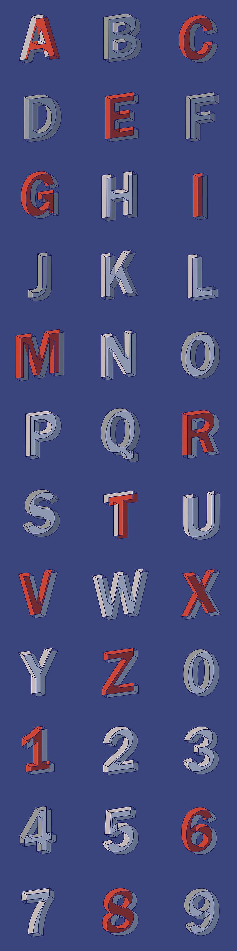 36 Days of Type 2018. Free font 3